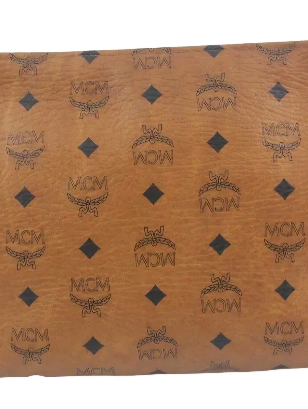 MCM Brown Visetos Clutch Retail $480 Includes COA - Picture 2 of 4